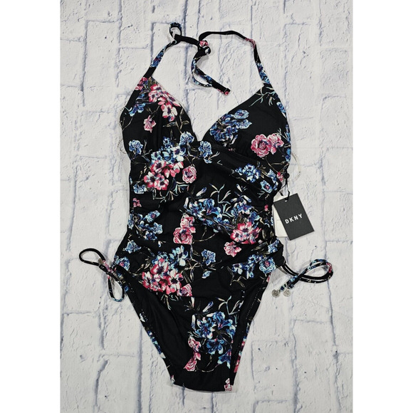 Dkny Other - Dkny WOMENS SIZE 10 Swim One Piece Swimsuit Bathing Suit Stretch Swimwear Black